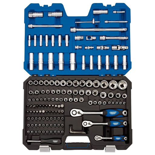Draper Metric Socket Set, 1/4", 3/8" and 1/2" Sq. Dr. (149 Piece) 16461 Draper  - Town Parts