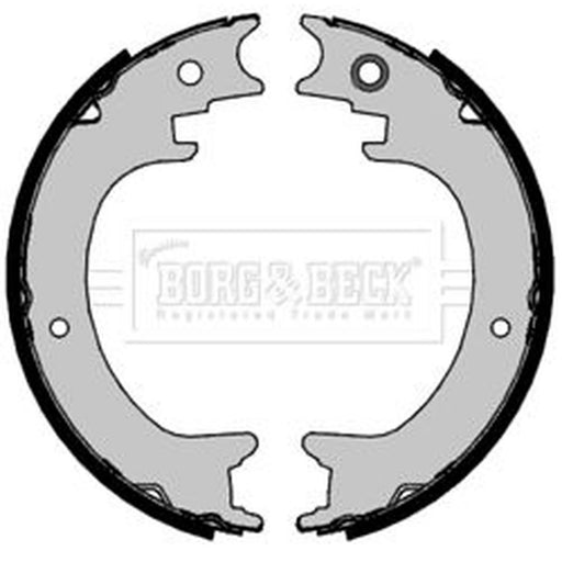 Borg & Beck Parking Brake Shoe Set BBS6476