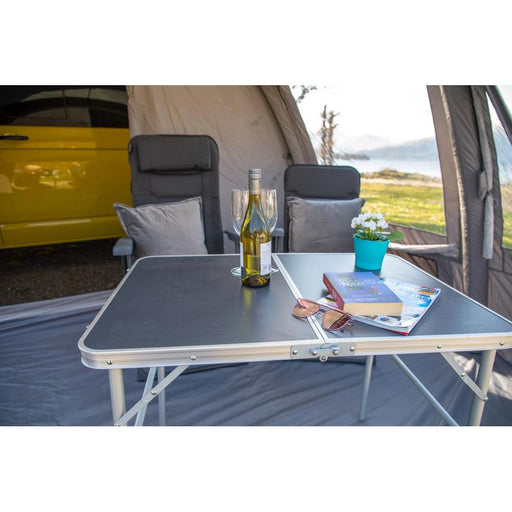 Vango Granite Duo 90 Height Adjustable Folding Camping Table - Vango - Van Life Living