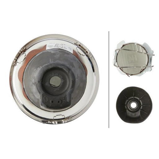 Hella Headlamp Les Fapo 1L6 Right 1L6 002 395-021 83601-3430 1L6 002 395-021