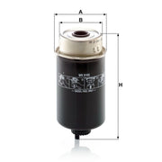 MANN-FILTER Fuel Filter Element WK 8165