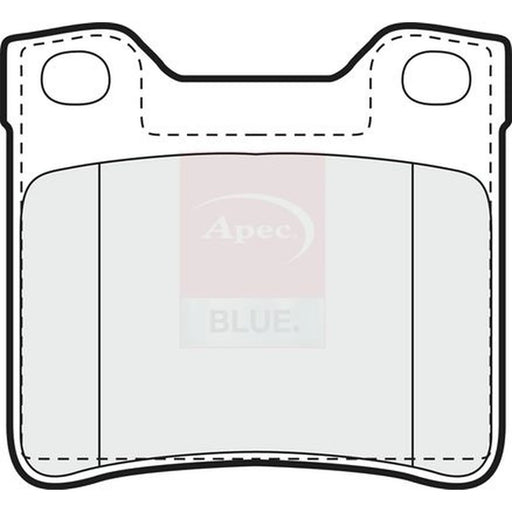 Apec Rear Brake Pad Set PD3432