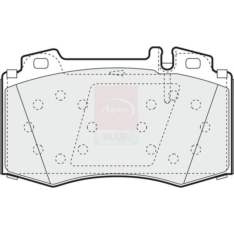 Apec Front Brake Pad Set PD3325