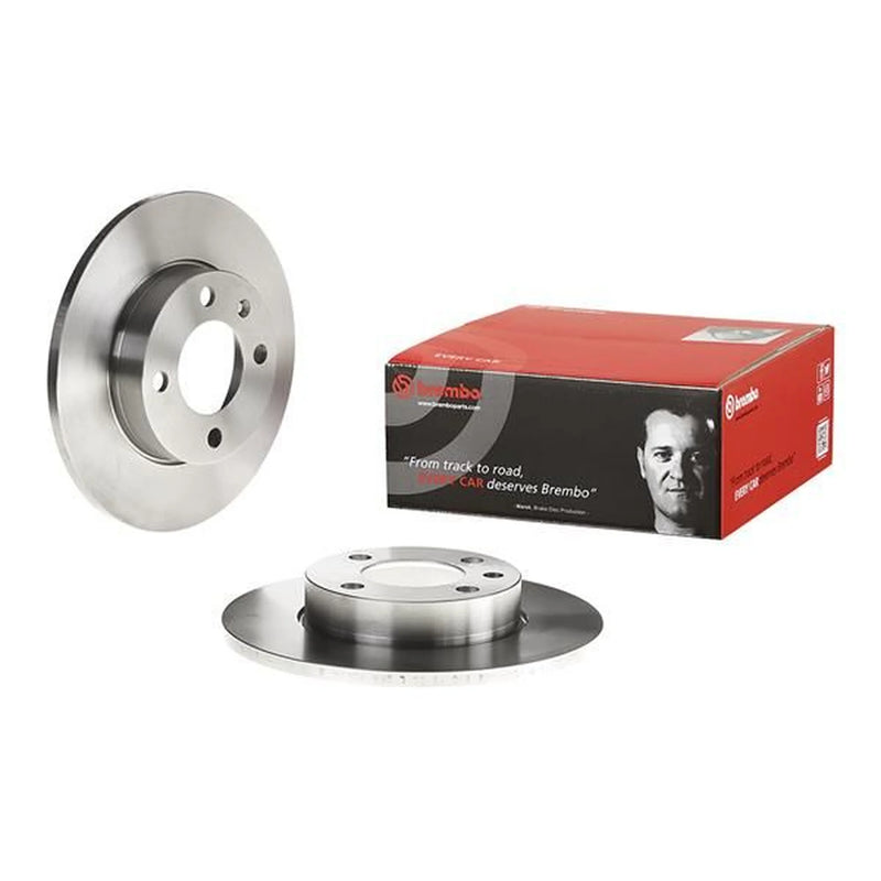 Brembo 2 x Solid Front Brake Discs 08.2631.34-x2