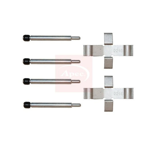 Apec Brake Pad Accessory Fitting Kit Rear KIT236