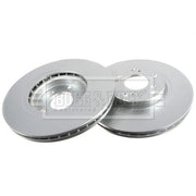 Borg & Beck 2 x Vented Front Brake Discs BBD4741