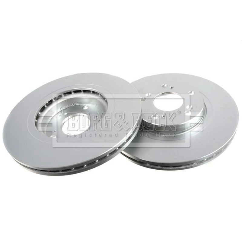 Borg & Beck 2 x Vented Front Brake Discs BBD4741