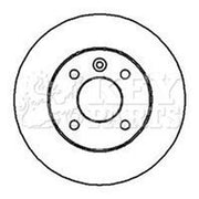 Key Parts 2 x Rear Brake Discs KBD4113-x2