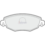Fahren Front Brake Pad Set fits Ford Mondeo 2000-2007 1.8 2.0 2.2 2.5 3.0