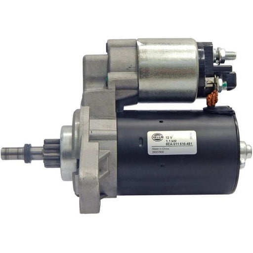 Hella Starter Motor 12V 1.1kW 9 Teeth 8EA 011 610-481