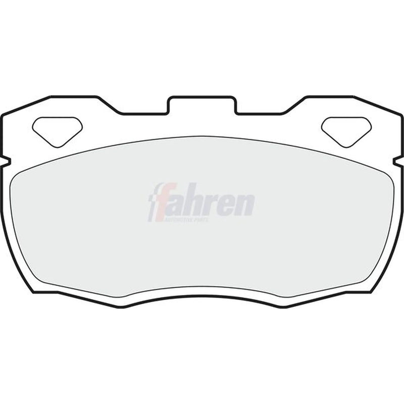 Fahren Front Brake Pad Set fits Land Rover 110/127 1983-1990 2.5 3.5