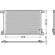 Denso Air Conditioning Condenser DCN02008