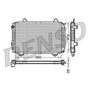 Denso Engine Radiator fits Citroën C25 1981-1994 1.9 2.5