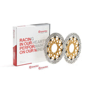 Brembo 2 x Floating Front Brake Disc Brake Discs 208973764-x2