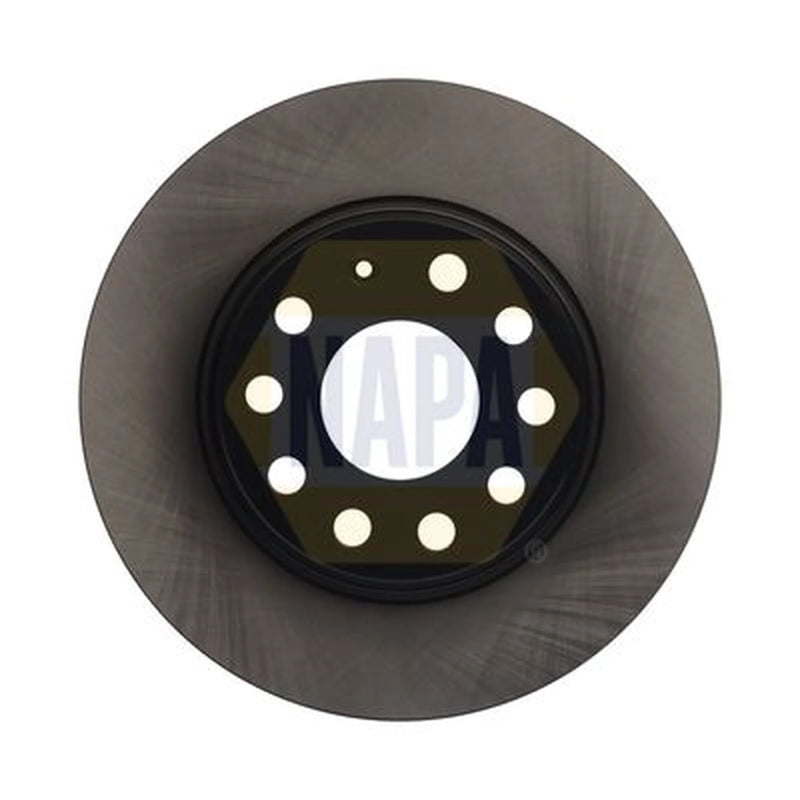 NAPA 2 x Solid Rear Brake Discs NBD5377-x2