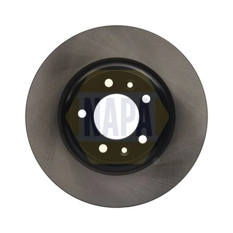 NAPA 2 x Solid Rear Brake Discs NBD5327-x2