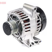 Denso Car Alternator 12V fits Fiat 500 2007 on 1.3