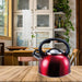 MDS1203 Liberty Red 2.5 Litre Whistling Kettle CW-T056-B1R - Liberty Leisure UK - Van Life Living