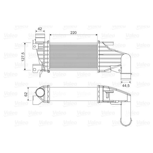 Valeo Intercooler (Charge Air Cooler) 818555