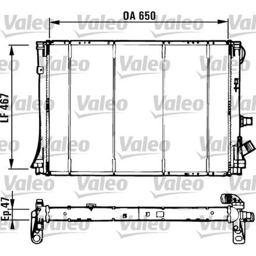 Valeo Engine Radiator 731529