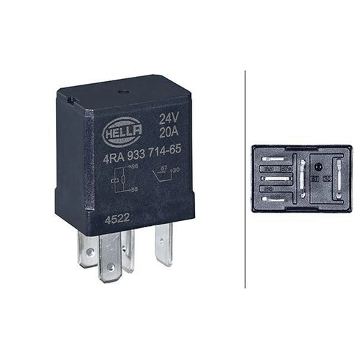 Hella Main Power Relay 4RA 933 714-651