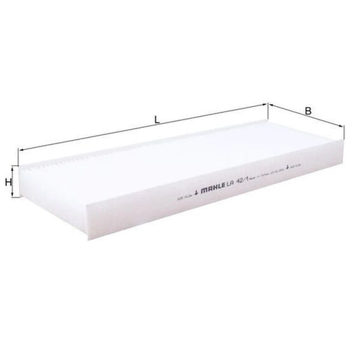 Mahle Cabin Air Filter (Pollen Filter) LA 42/1