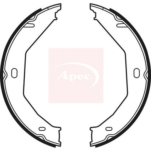 Apec Parking Brake Shoe Set SHU757