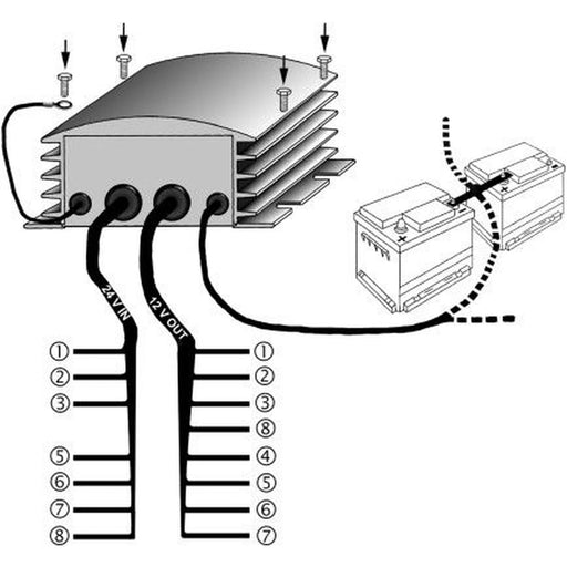 Hella Voltage Transformer Connectors 5DS 008 125-001