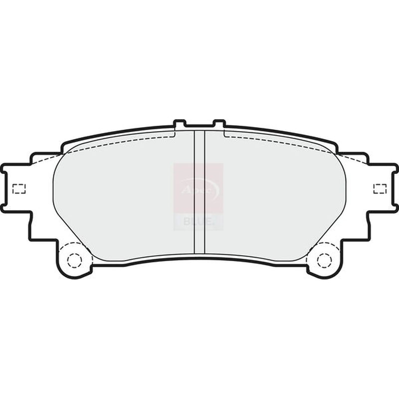 Apec Rear Brake Pad Set PD4272
