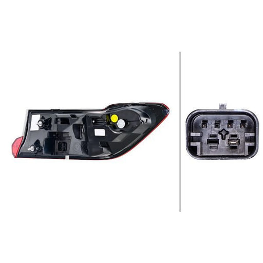 Hella Tail Light / Lamp LED Left 2SD 013 173-511