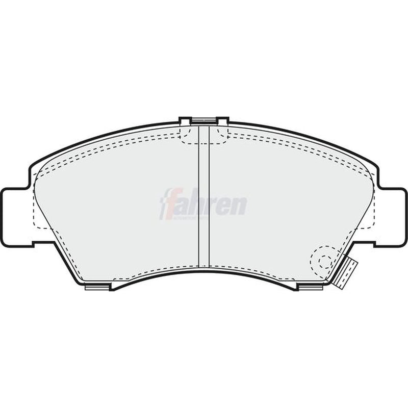 Fahren Front Brake Pad Set FBP3178