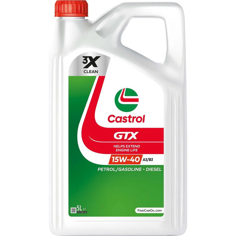 Castrol Engine Oil 5L 15W-40 15F629