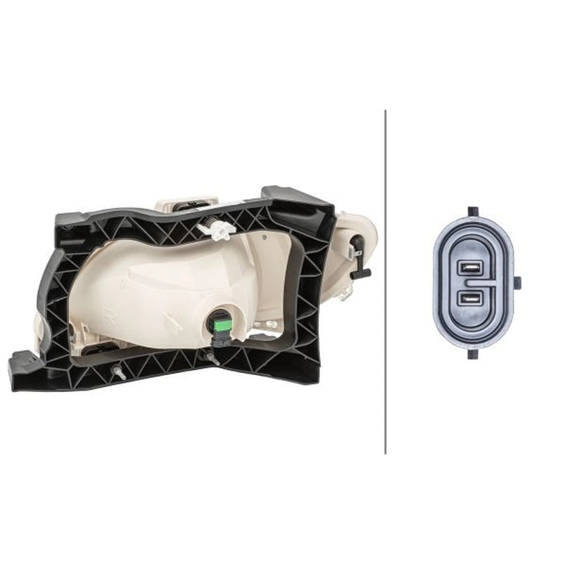 Hella Front Right Fog Light H11 1ND 010 223-221