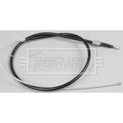 Borg & Beck Handbrake Cable Right Rear BKB2460