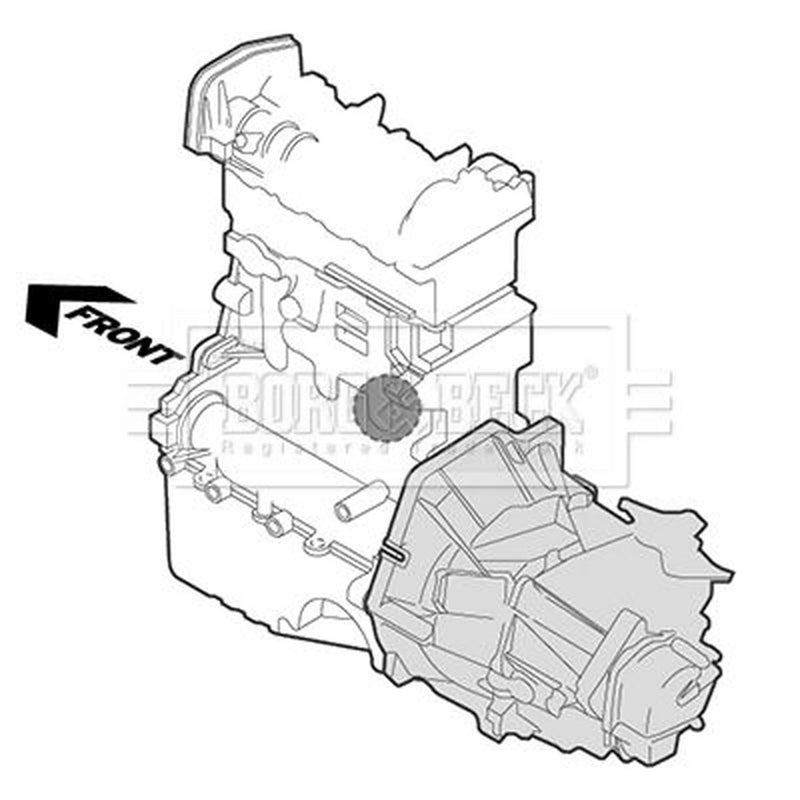 Borg & Beck Engine Mount Mounting BEM4366