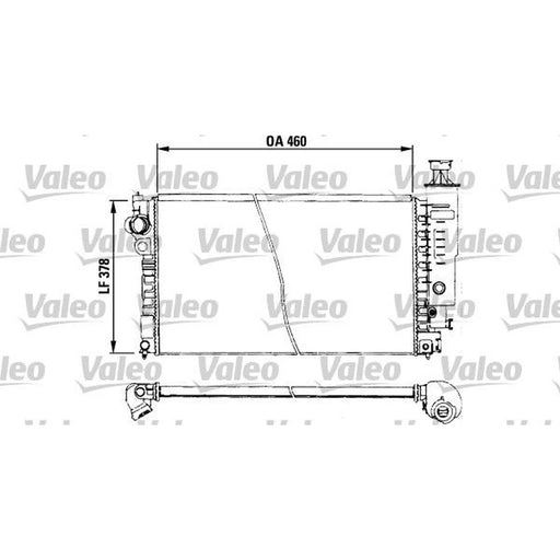 Valeo Engine Radiator 730572