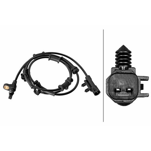 Hella ABS Wheel Speed Sensor Front 6PU 358 219-131