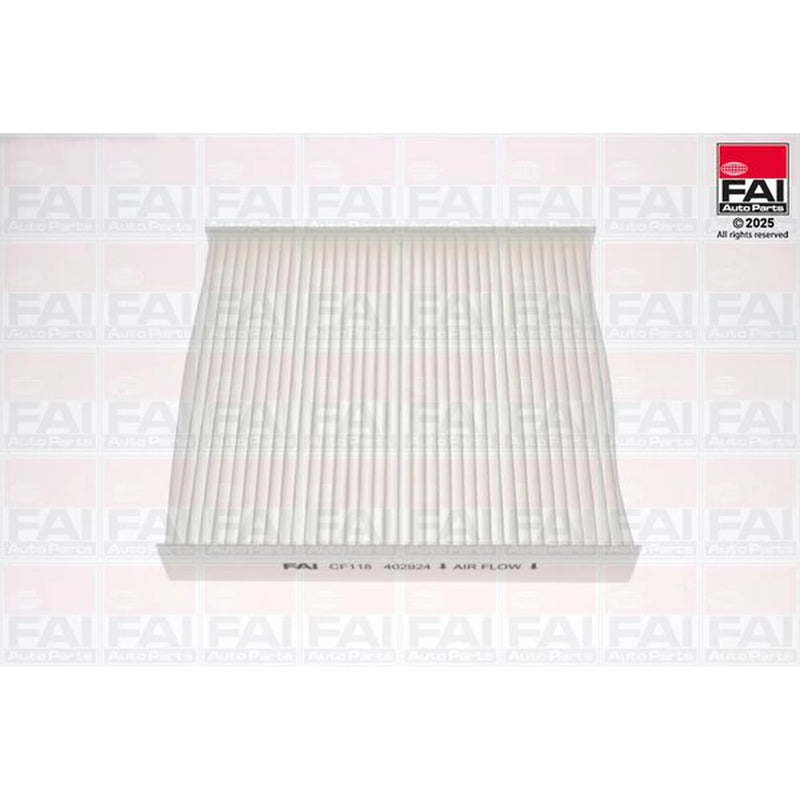 FAI Cabin Air Filter (Pollen Filter) CF118