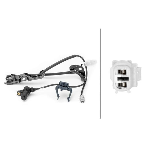 Hella ABS Wheel Speed Sensor Front 6PU 230 040-771