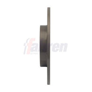 Fahren 2 x Solid Brake Discs fits Honda Civic X 2016-2022 1.0 1.5 1.6