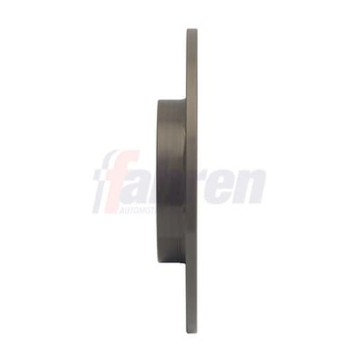 Fahren 2 x Solid Brake Discs fits Honda Civic X 2016-2022 1.0 1.5 1.6