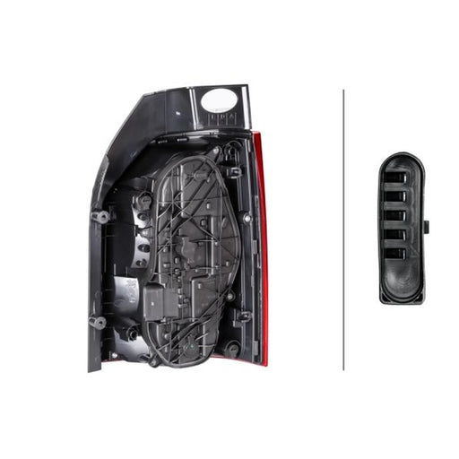 Hella Tail Light / Lamp W5W Left 2SD 012 336-051