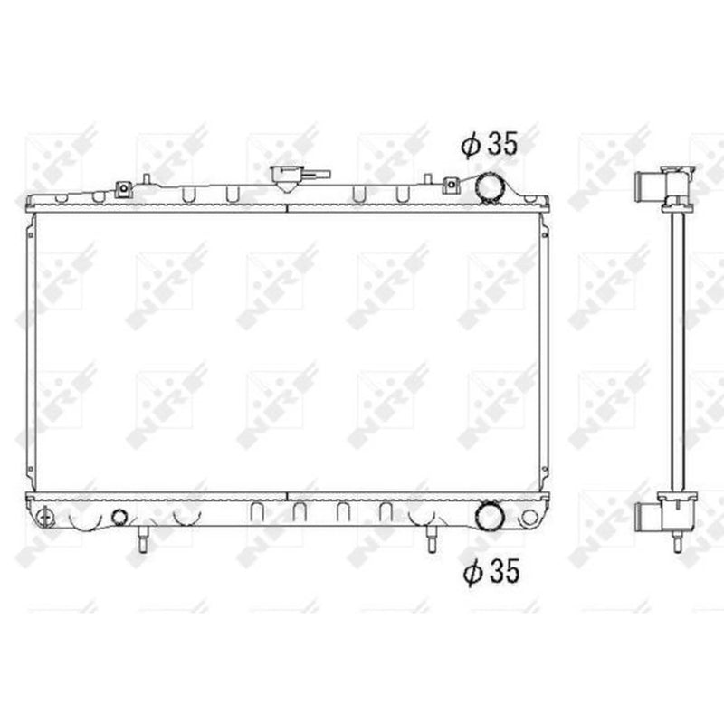NRF Engine Radiator 53271