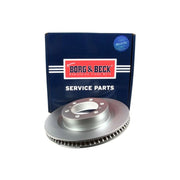 Borg & Beck 2 x Vented Front Brake Discs BBD5942S-x2