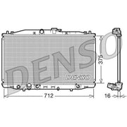 Denso Engine Radiator DRM40022