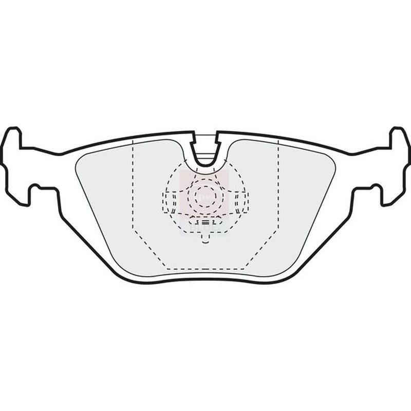 Apec Rear Brake Pad Set PD3415
