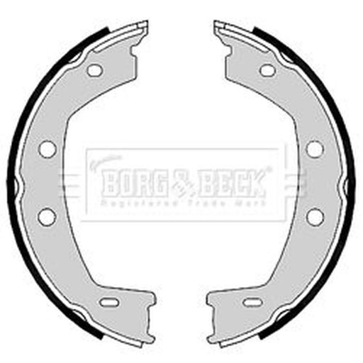 Borg & Beck Parking Brake Shoe Set BBS6405