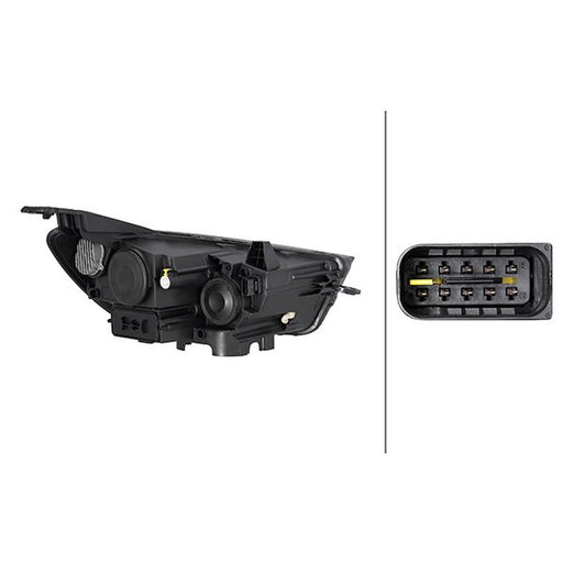 Hella Headlight Headlamp H7 Right 1LG 354 862-041