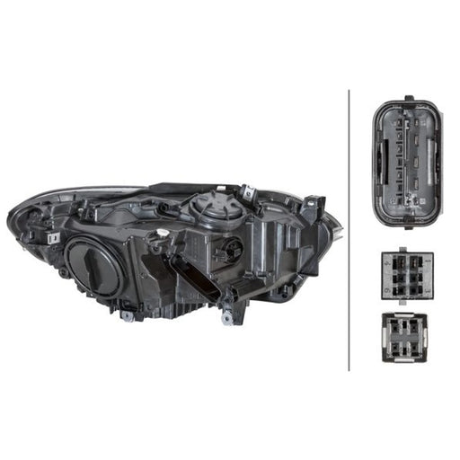 Hella Headlight Headlamp PY21W Left 1ZS 010 741-671