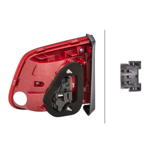 Hella Tail Light / Lamp W16W Left 2SA 010 739-091